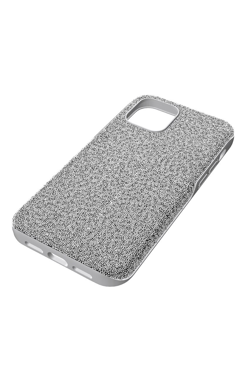 Чохол на телефон Swarovski колір сірий iPhone 12/12 Pro High