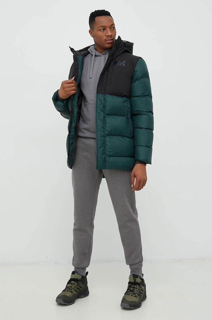 Спортивна куртка Helly Hansen колір зелений