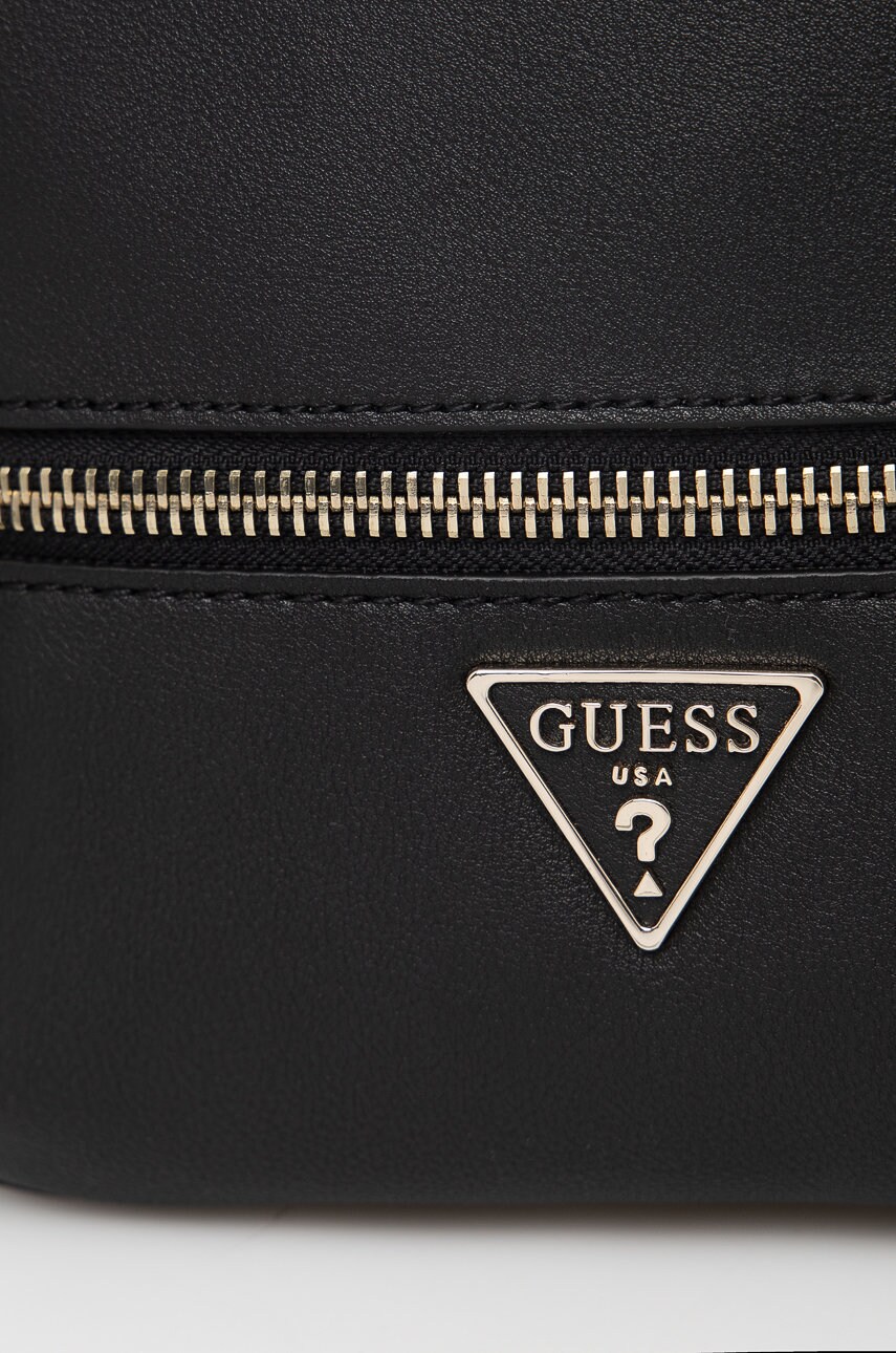 Рюкзак Guess жіночий колір чорний малий гладкий