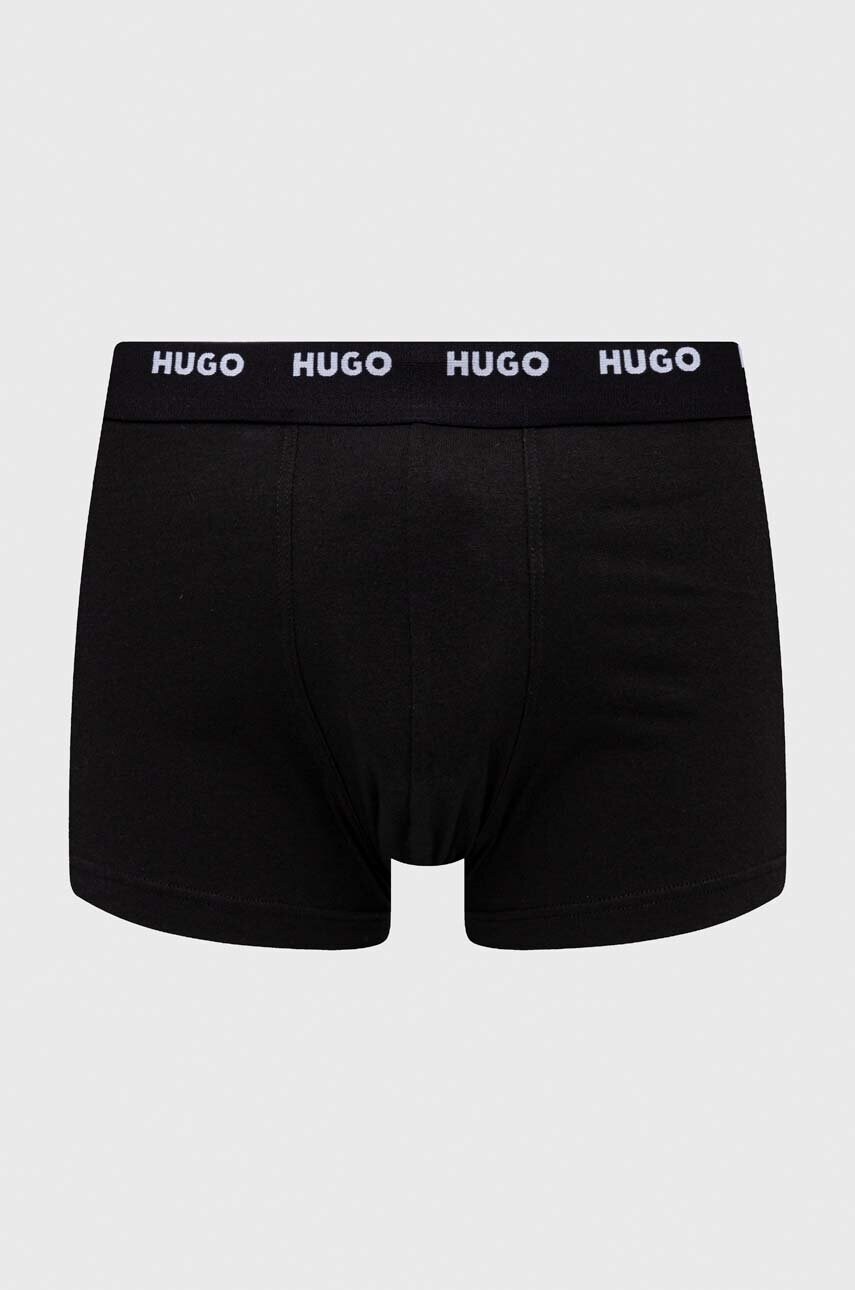 Боксери HUGO 5-pack чоловічі колір чорний 50479944