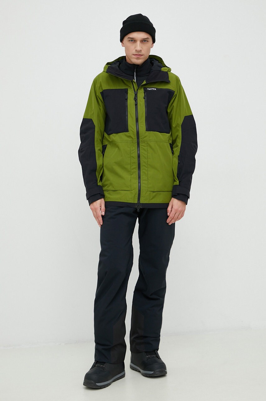 Куртка Burton Frostner колір зелений