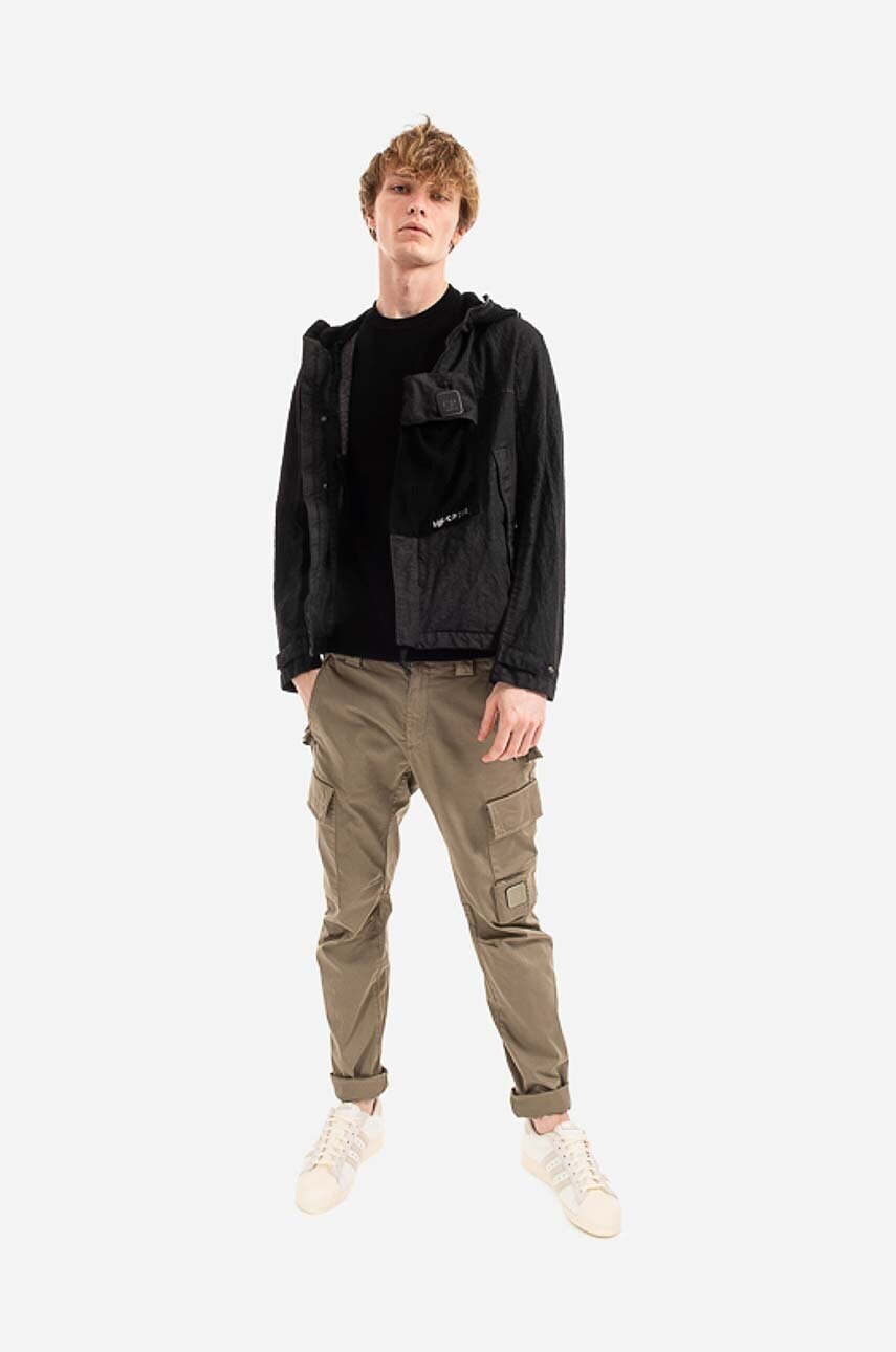 Куртка C.P. Company чоловіча колір чорний перехідна 12CMOW068A006022G999-Black