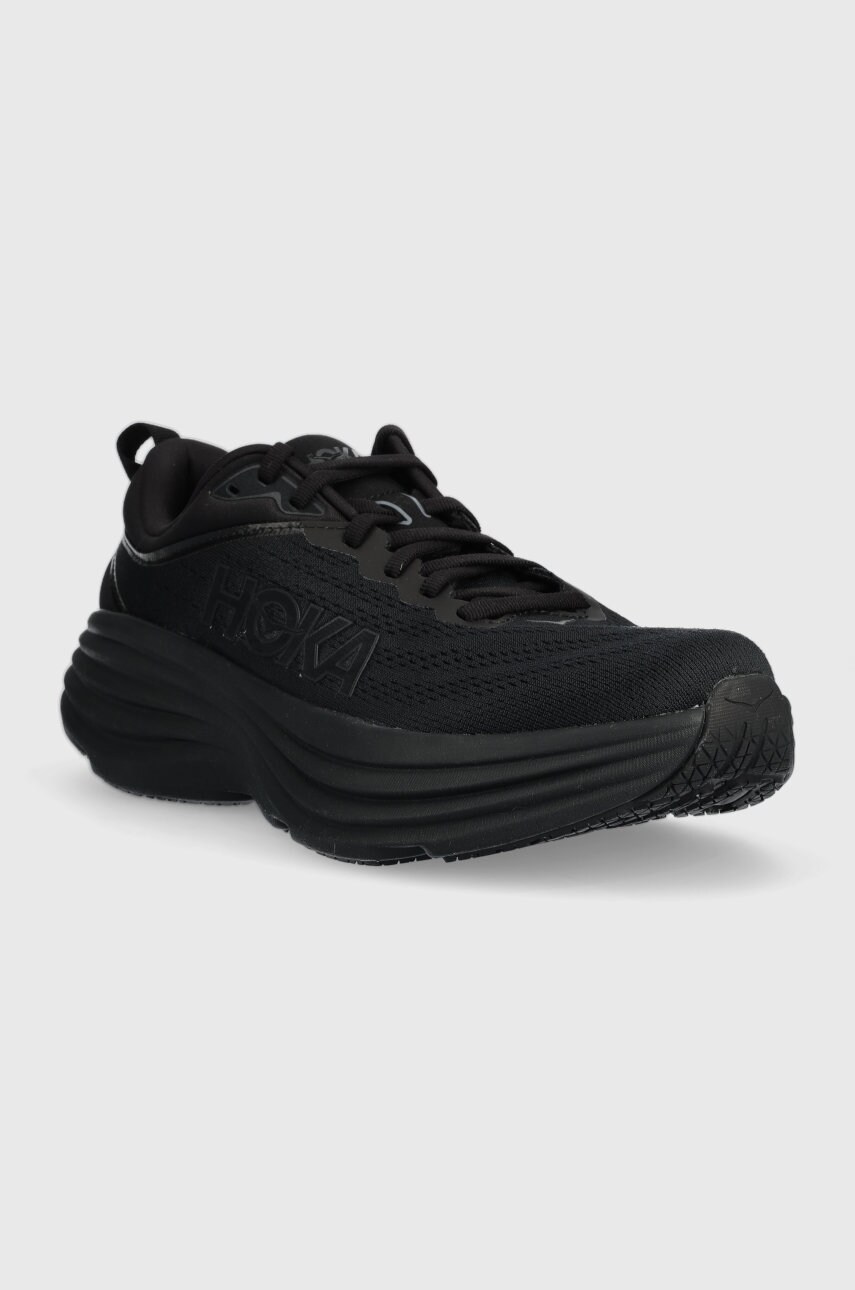 Бігові кросівки Hoka Bondi 8 колір чорний 1123202-GBMS