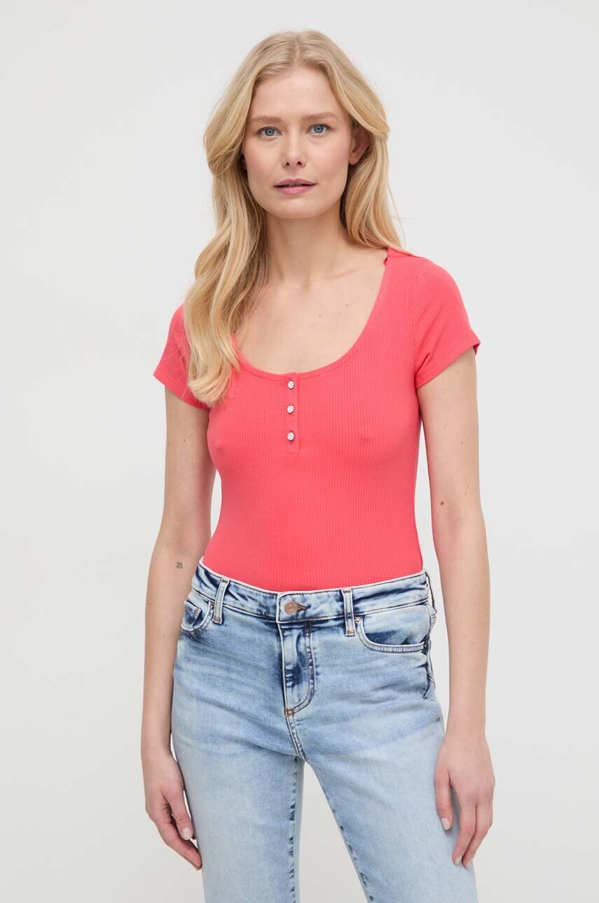 Футболка Guess жіночий колір червоний
