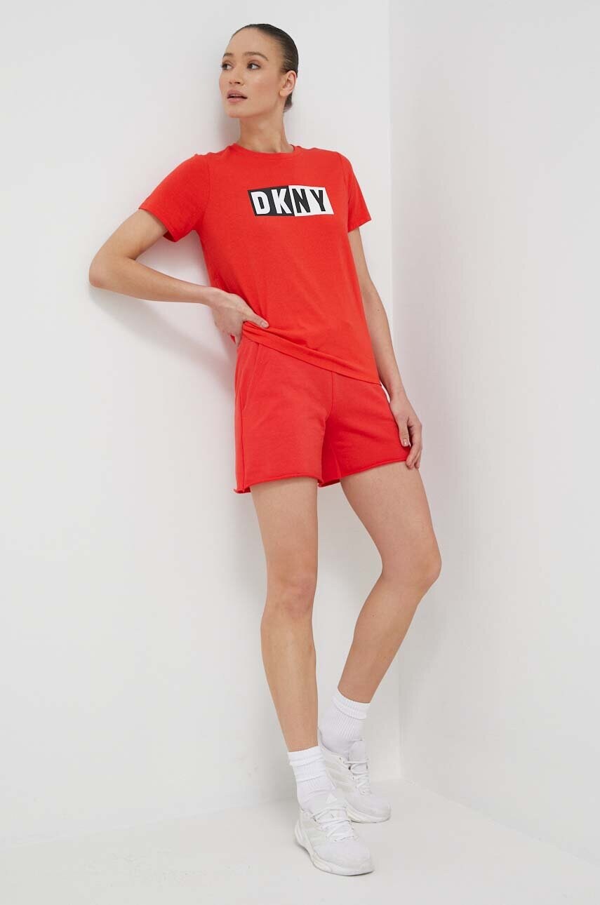 Футболка Dkny жіночий колір червоний