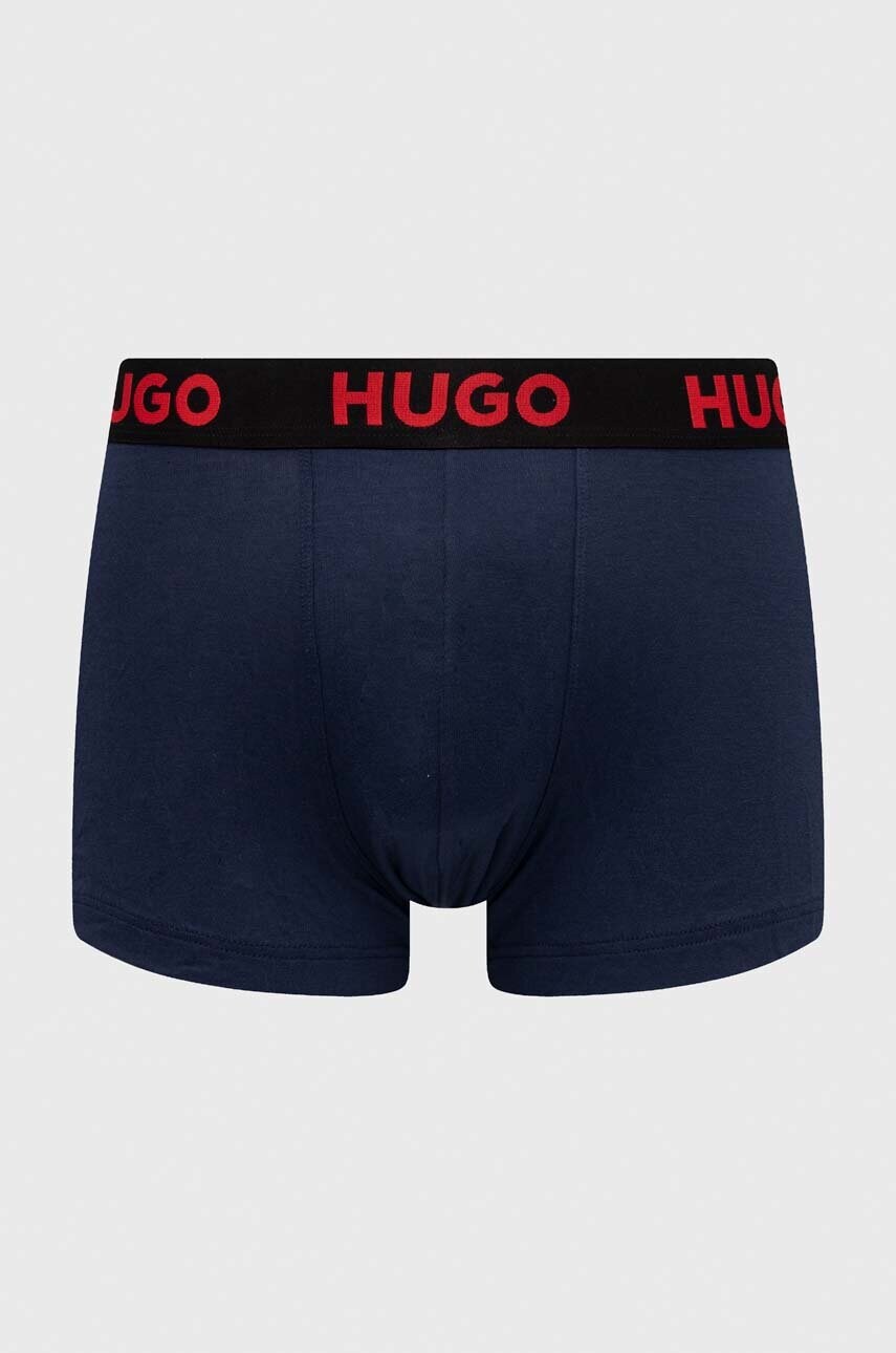 Боксери HUGO 3-pack чоловічі колір зелений