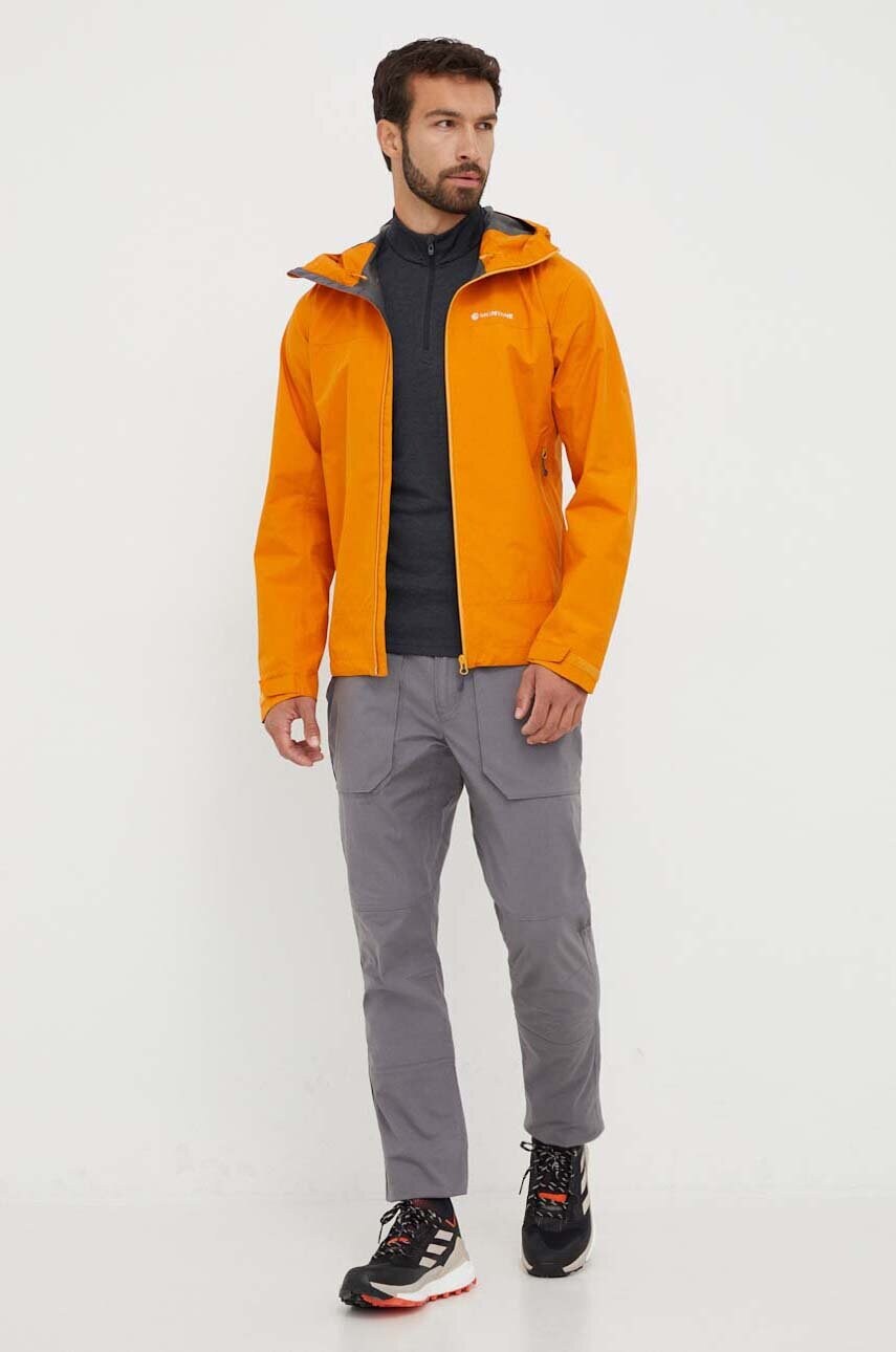 Функціональний лонгслів Montane Dart Zip колір сірий