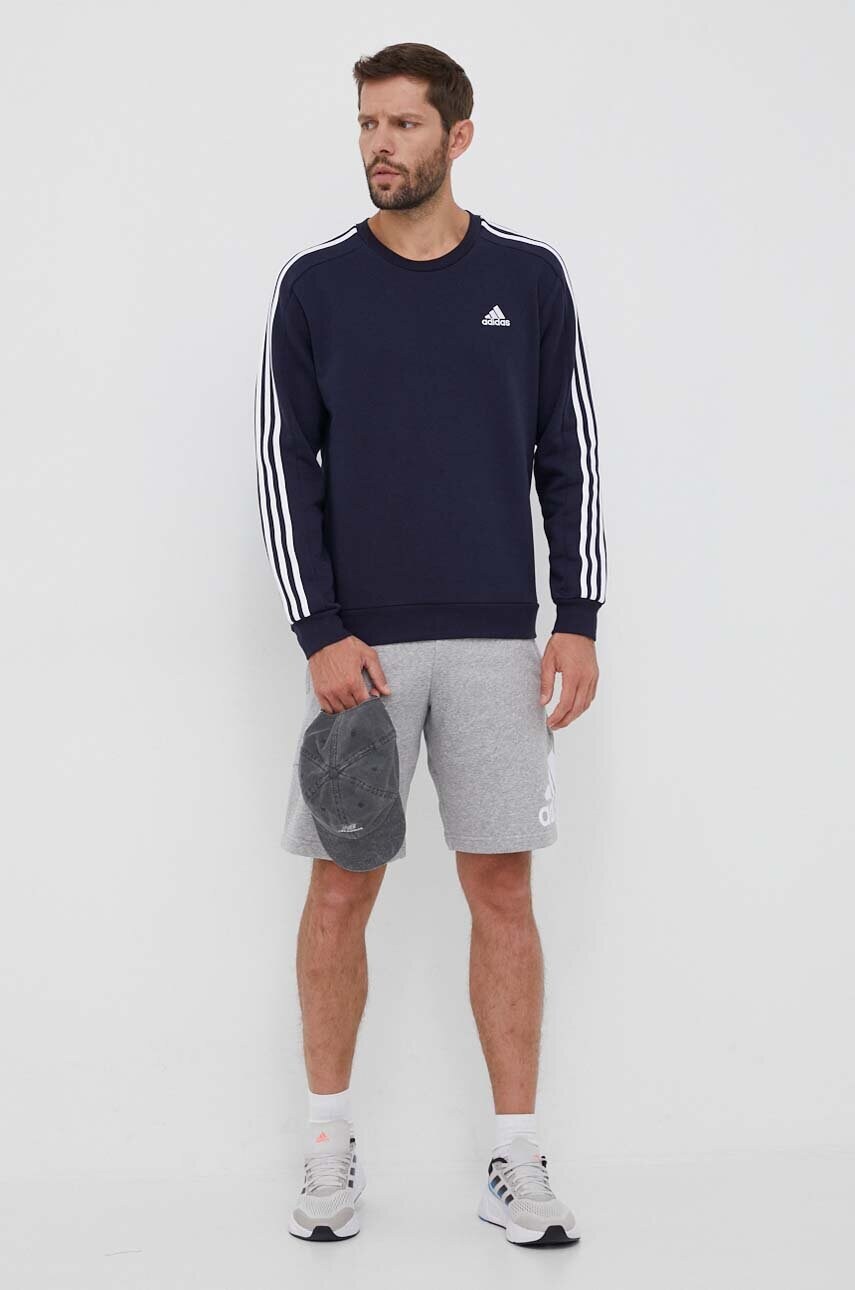 Кофта adidas чоловіча колір синій візерунок