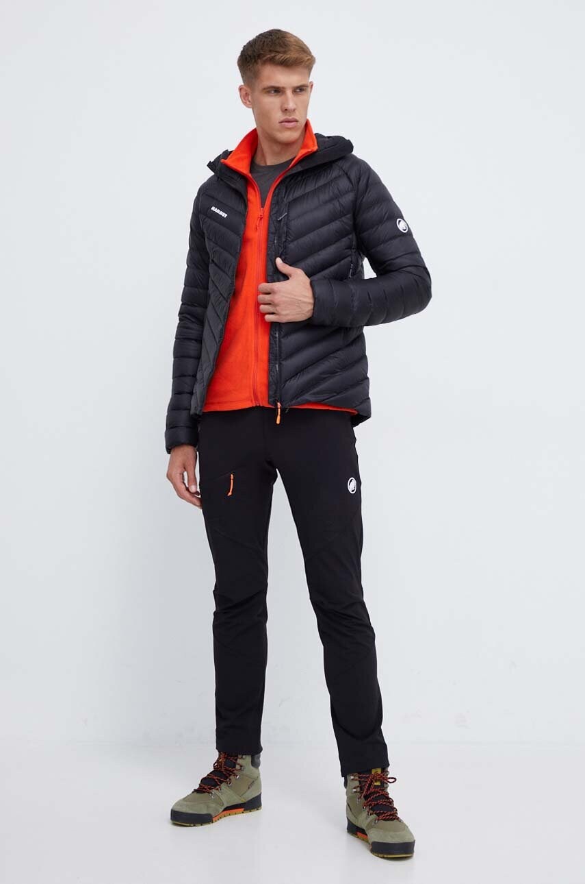 Спортивна кофта Jack Wolfskin Taunus колір червоний однотонна