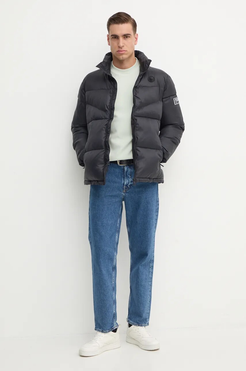 Кофта Calvin Klein чоловіча колір сірий однотонна K10K109926