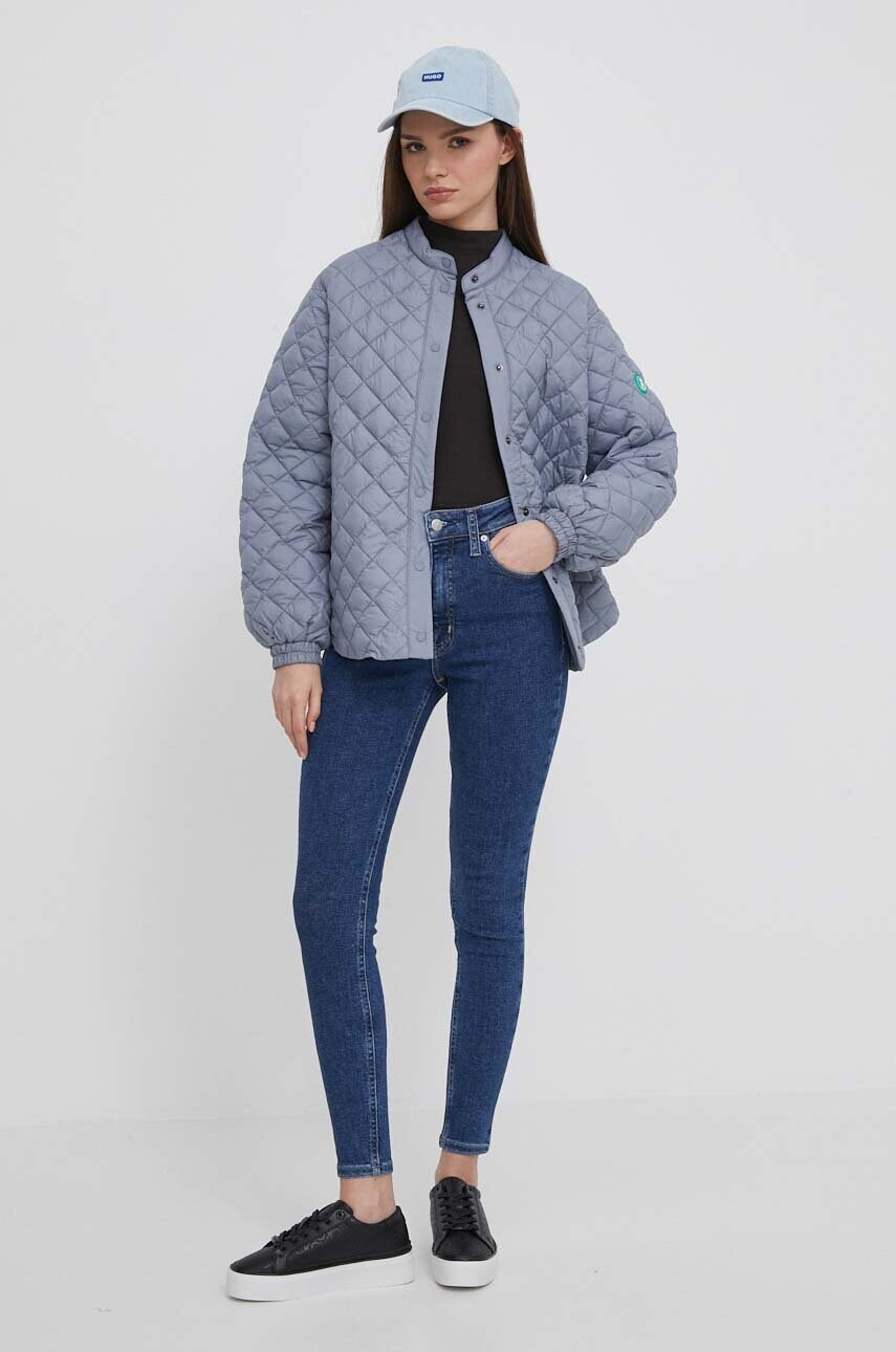 Лонгслів Pepe Jeans жіночий колір чорний півгольф
