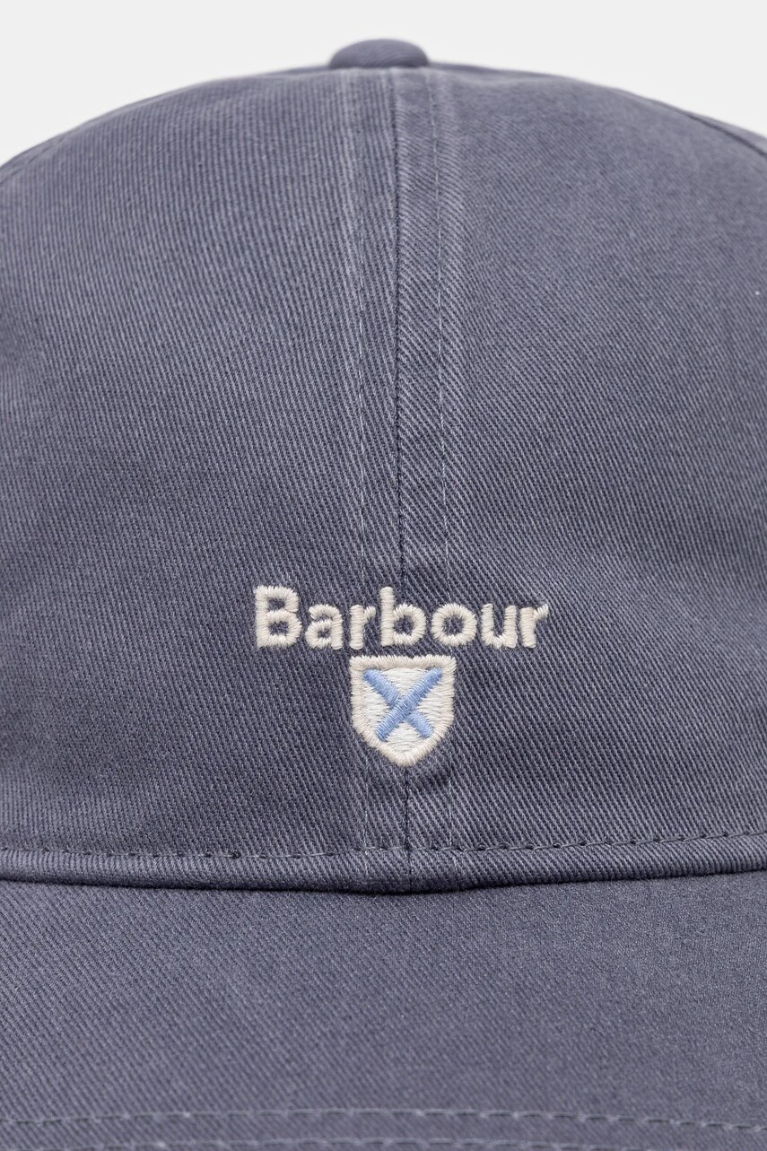 Бавовняна бейсболка Barbour Sports Caps з аплікацією MHA0274