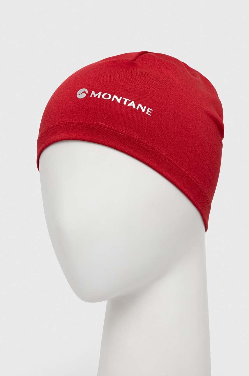 Шапка Montane Dart XT колір червоний з тонкого трикотажу