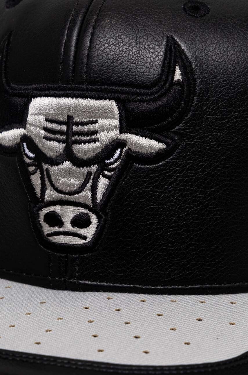 Кепка Mitchell&Ness колір сірий з аплікацією