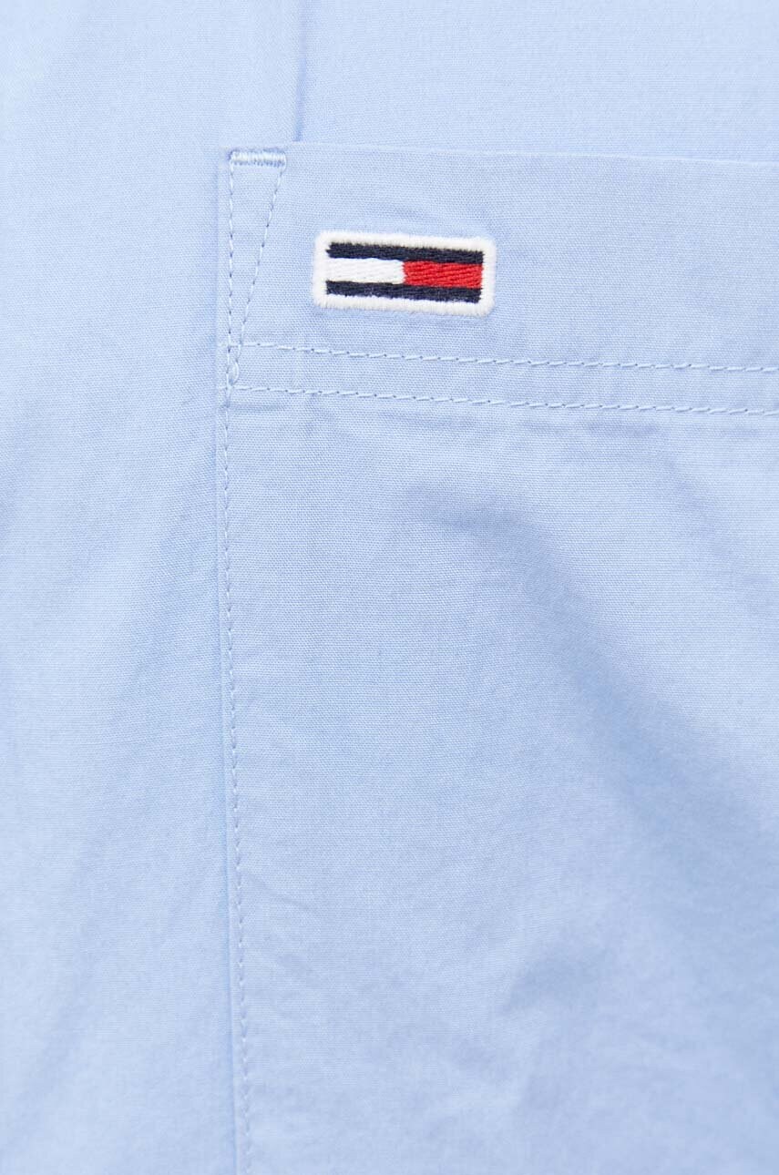 Бавовняна сорочка Tommy Jeans чоловіча relaxed комір button-down