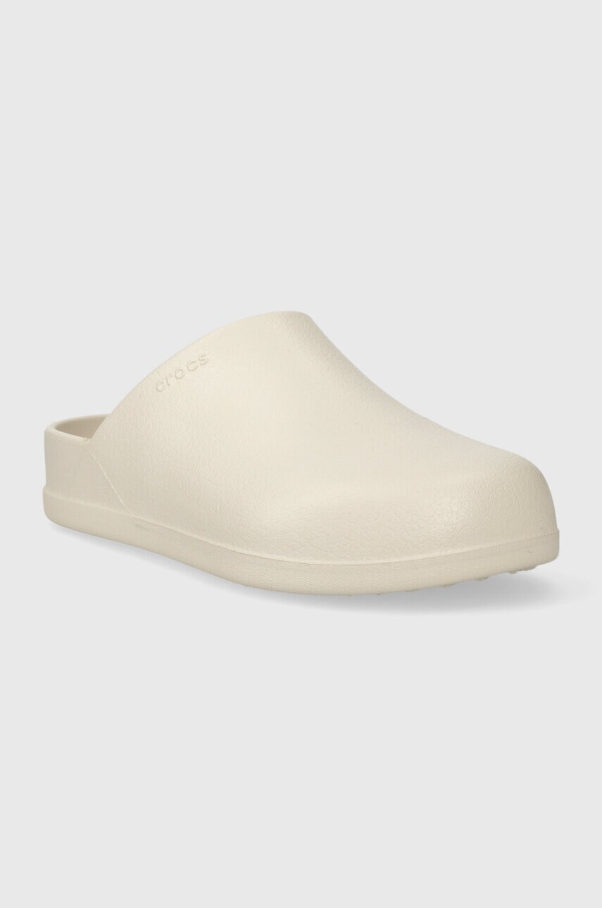 Шльопанці Crocs Dylan Clog колір бежевий 209366