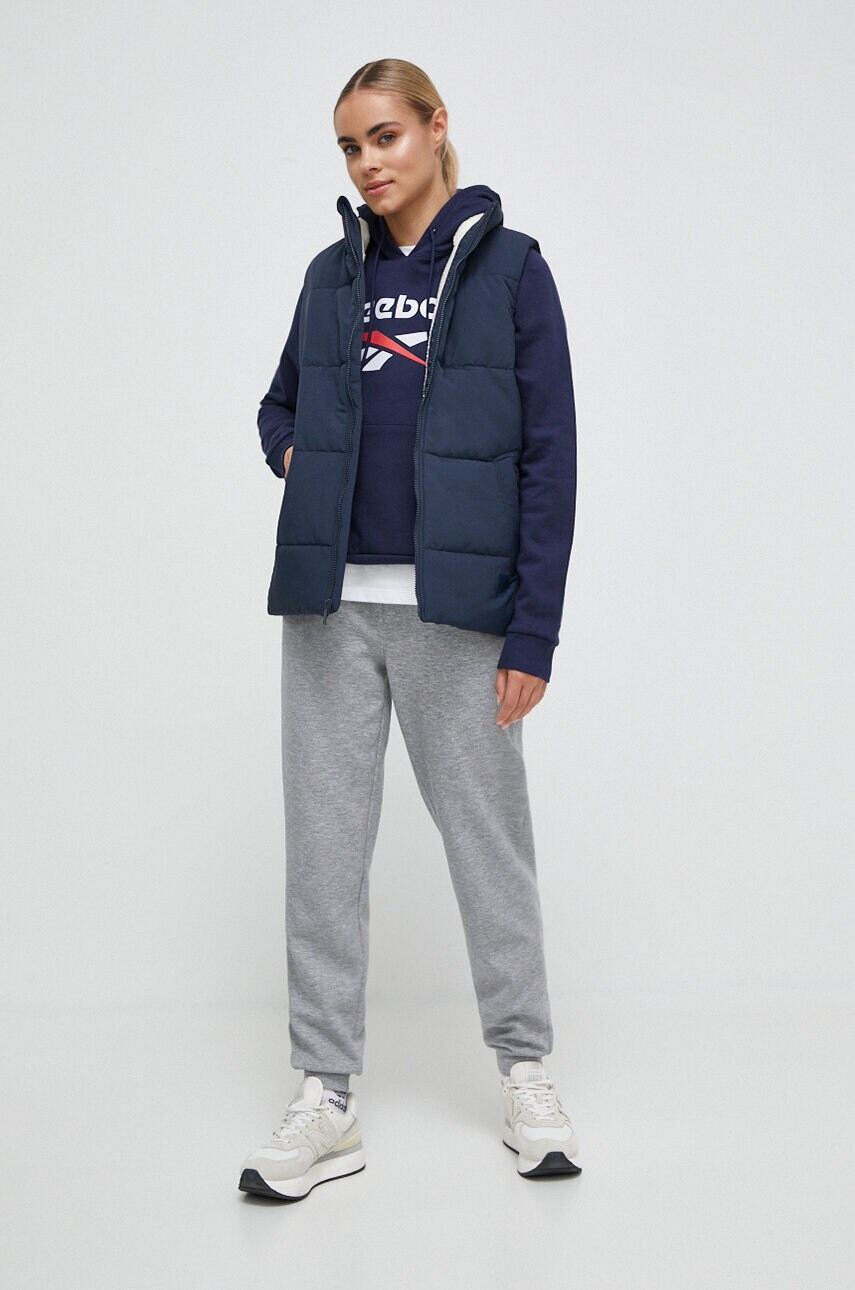 Безрукавка Jack Wolfskin жіночий колір синій перехідний