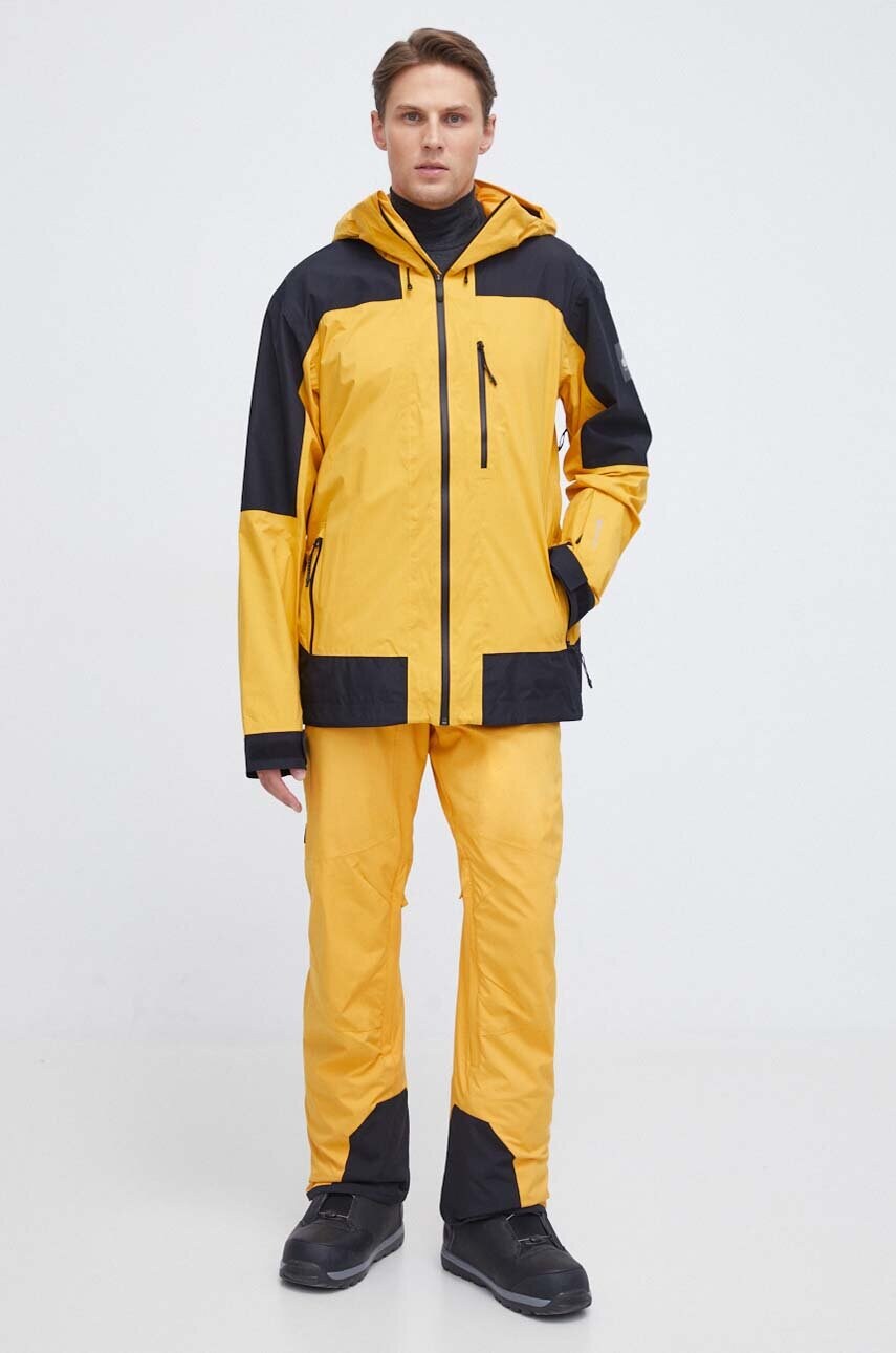 Куртка Quiksilver Ultralight GORE-TEX колір жовтий