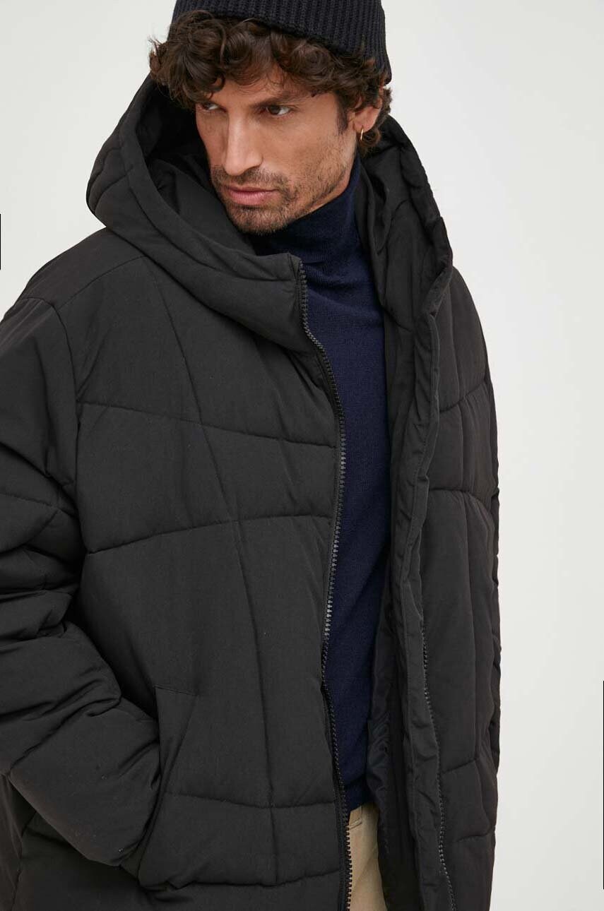 Куртка Calvin Klein Jeans чоловіча колір чорний зимова