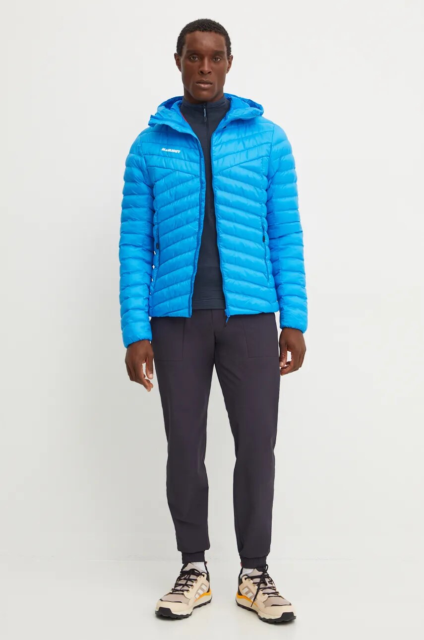 Спортивна куртка Mammut Albula IN Hooded колір бірюзовий