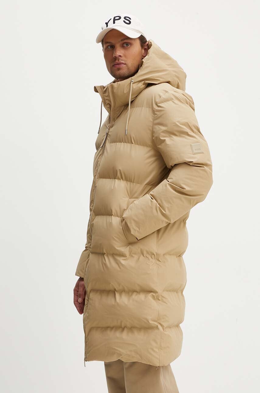 Куртка Rains 15130 Jackets колір бежевий зимова