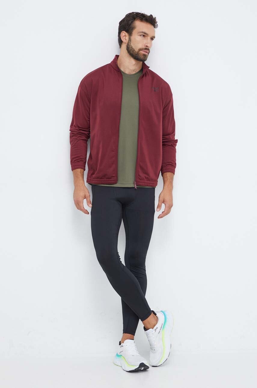 Легінси для бігу Reebok Run Base Layer колір чорний однотонні