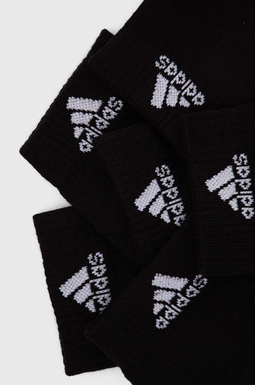 Шкарпетки adidas 6-pack колір чорний