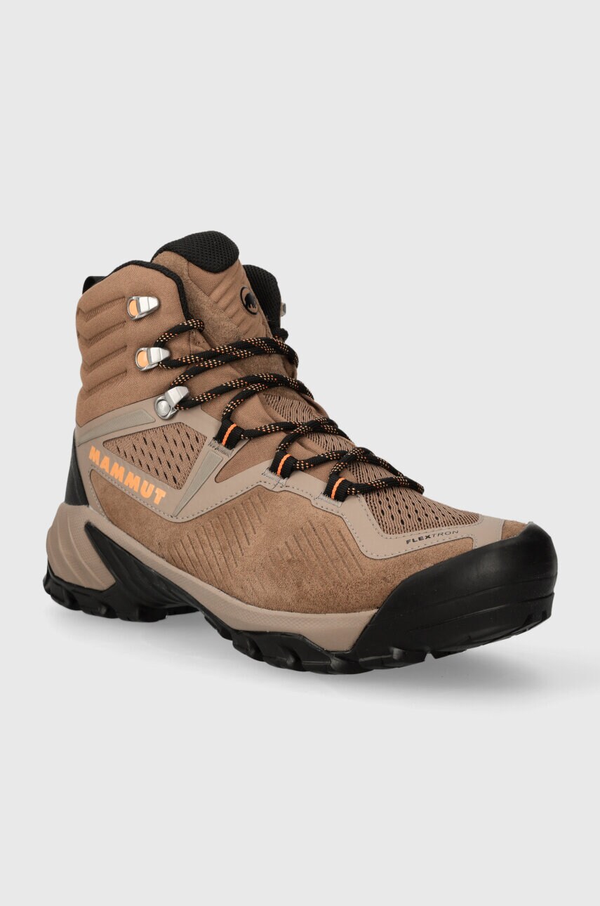 Черевики Mammut Sapuen High GTX жіночі колір коричневий