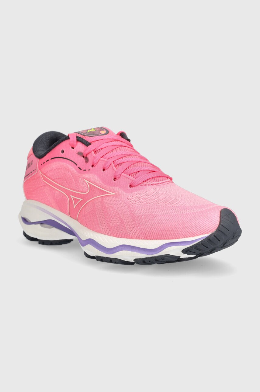 Бігові кросівки Mizuno Wave Ultima 14 колір рожевий