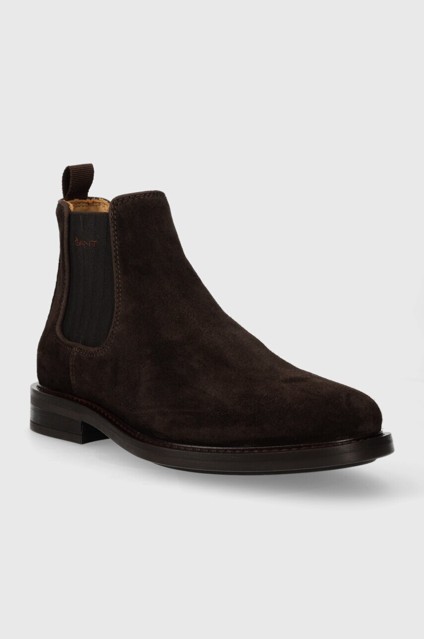 Замшеві кросівки Gant St Fairkon чоловічі колір коричневий 27653431.G46