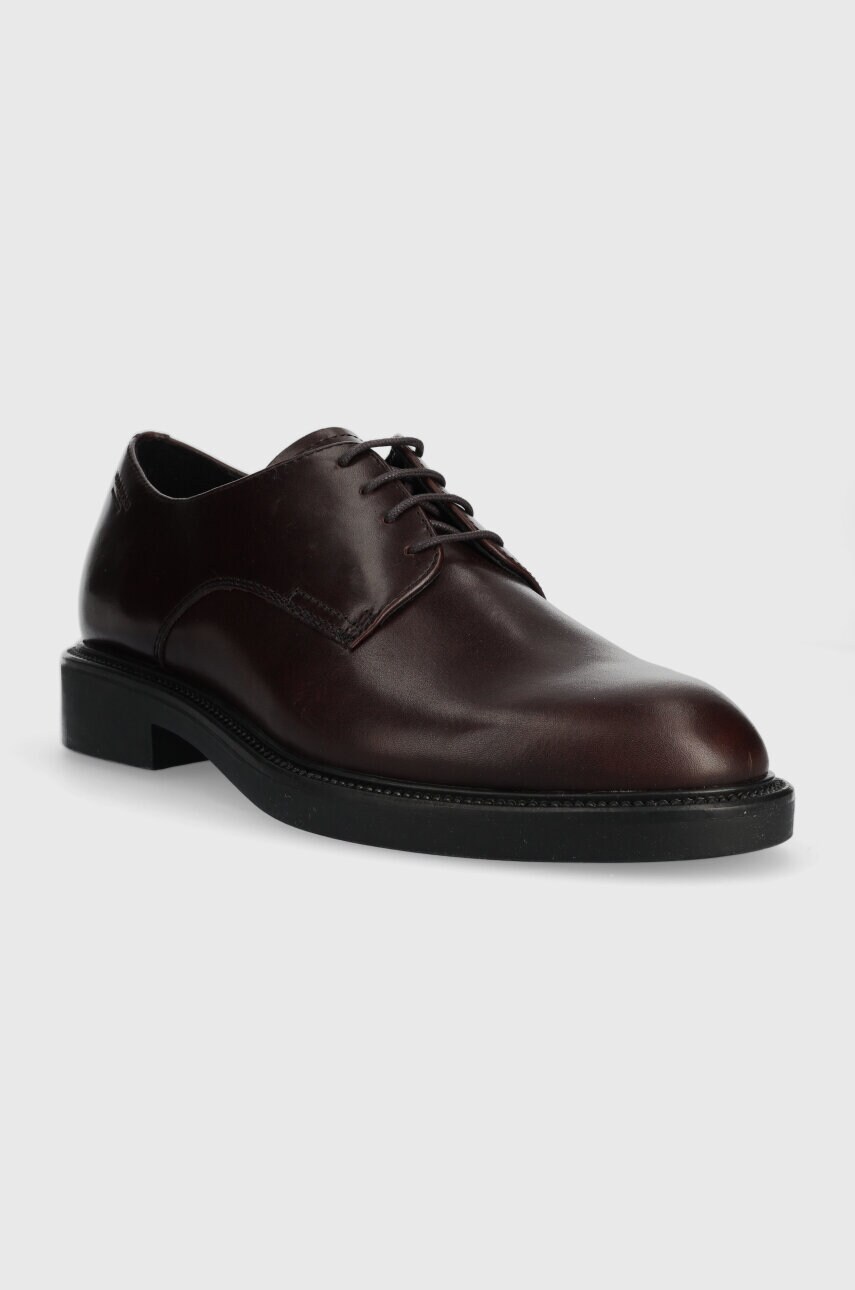 Шкіряні туфлі Vagabond Shoemakers ALEX M чоловічі колір коричневий 5266.201.31