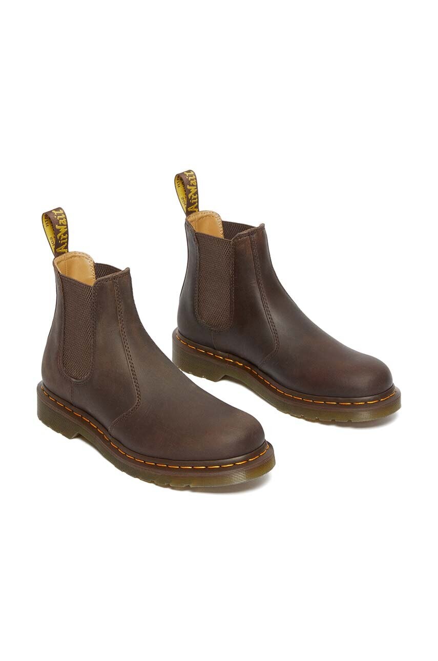 Високі черевики Dr. Martens 2976 YS колір коричневий DM27486201