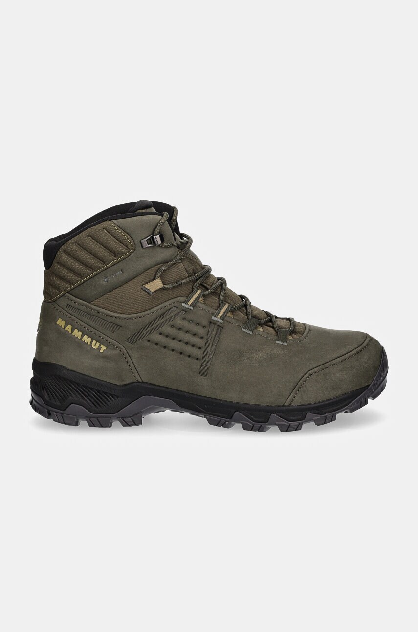 Черевики Mammut Mercury IV Mid GTX чоловічі колір зелений злегка утеплена 3030.04710