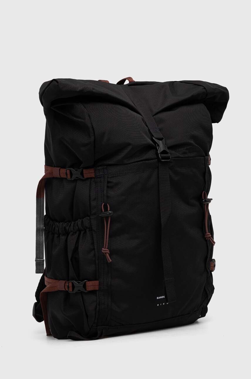 Рюкзак Sandqvist Forest Hike колір чорний великий однотонний SQA6003