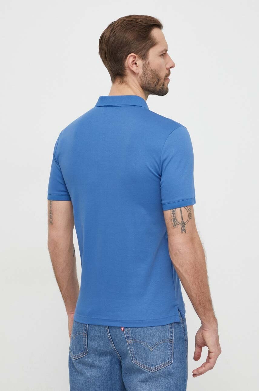 Бавовняне поло Calvin Klein однотонний