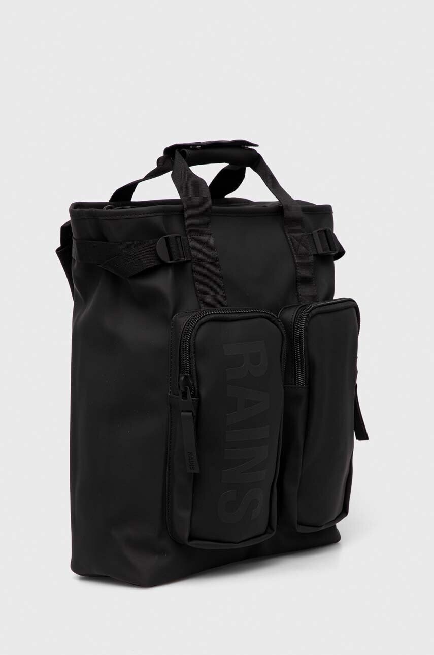Рюкзак Rains 14240 Weekendbags колір чорний великий однотонний