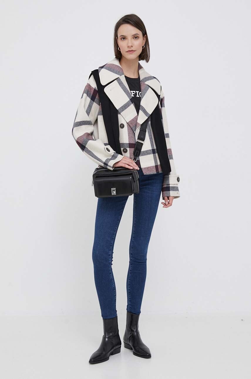 Бавовняна футболка Tommy Hilfiger колір чорний