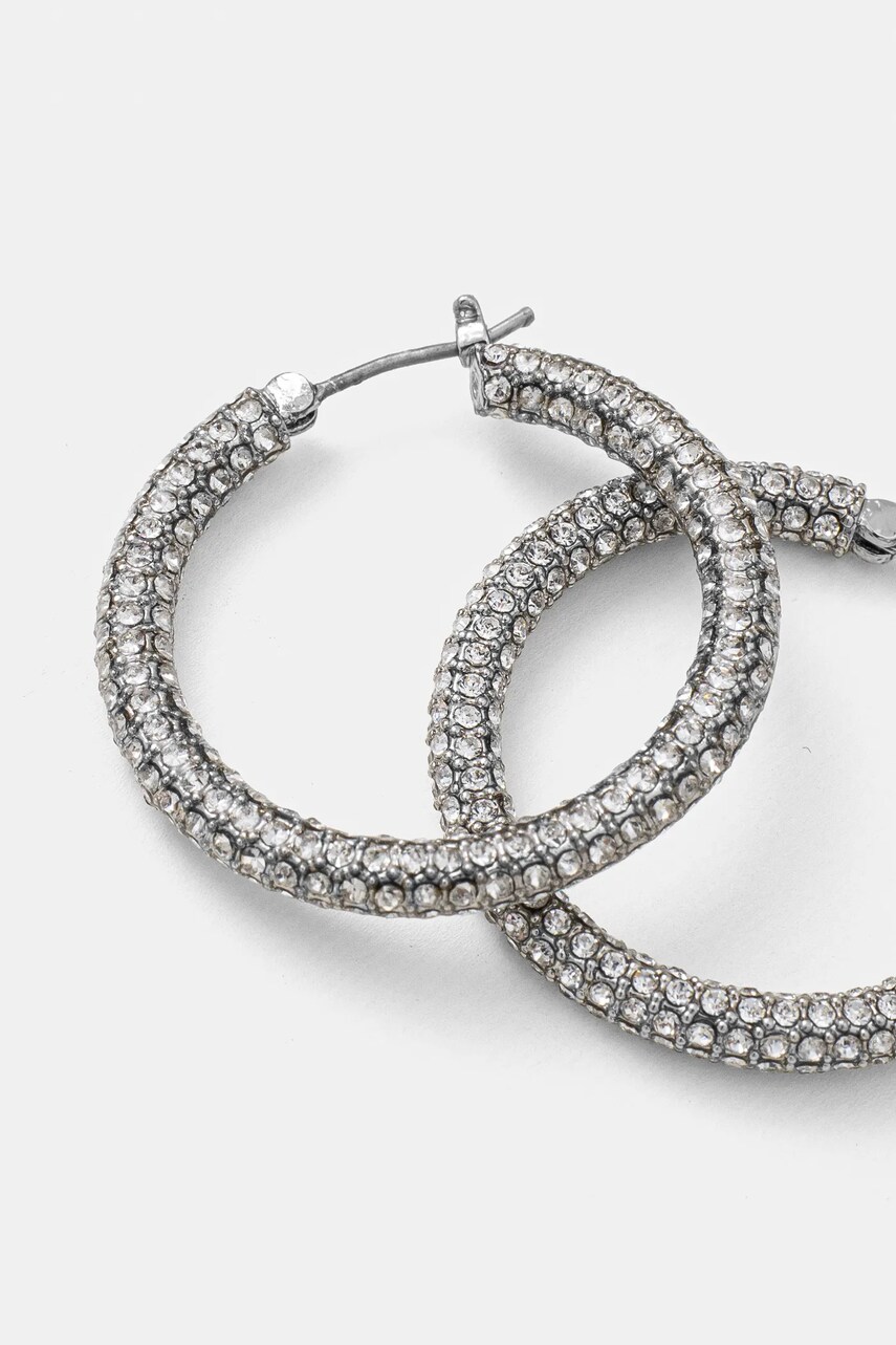 Сережки Lauren Ralph Lauren PE 30MM PAVE HOOP 14G00873