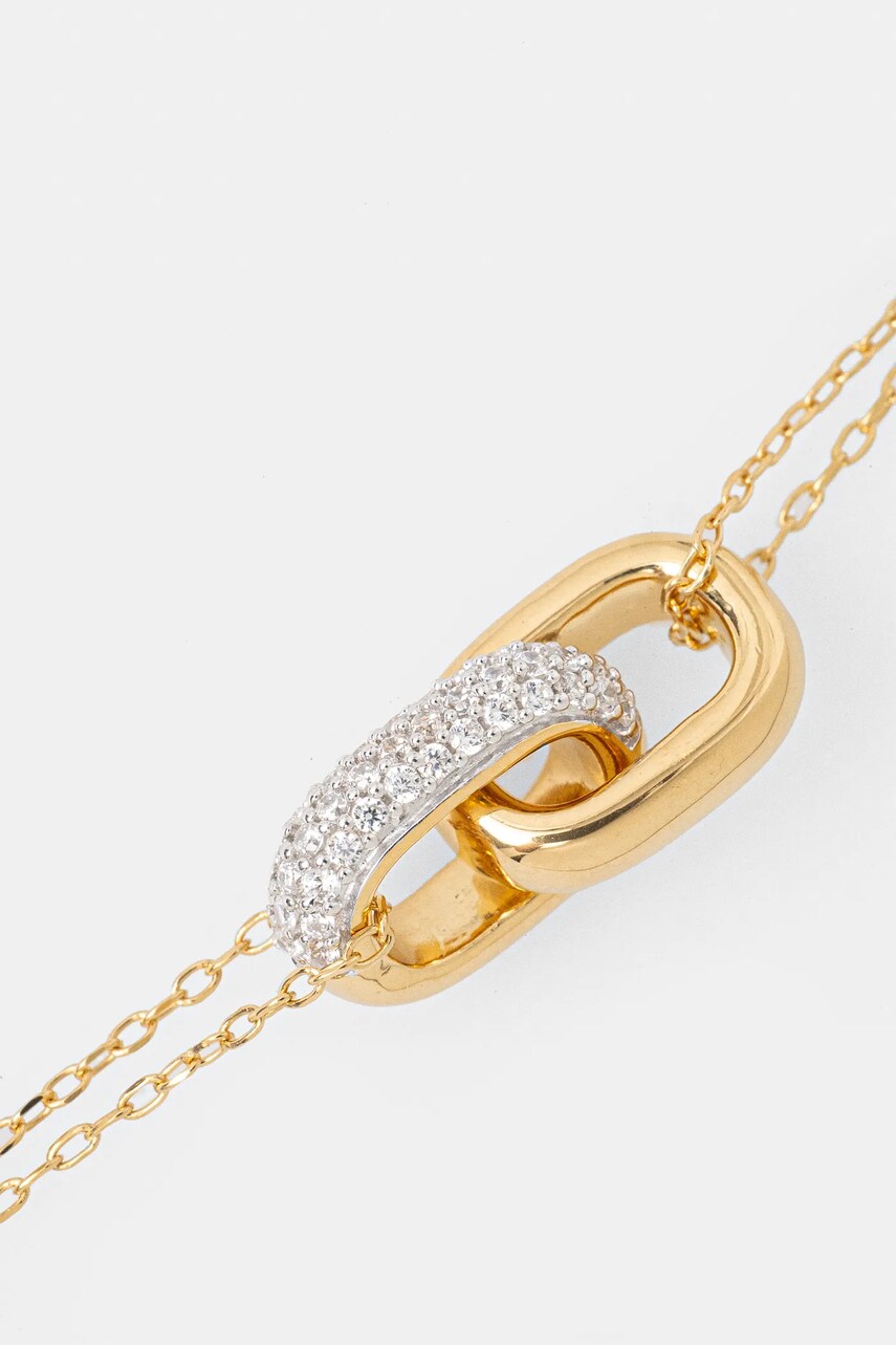 Срібне кольє Guess JSBN04 546JW