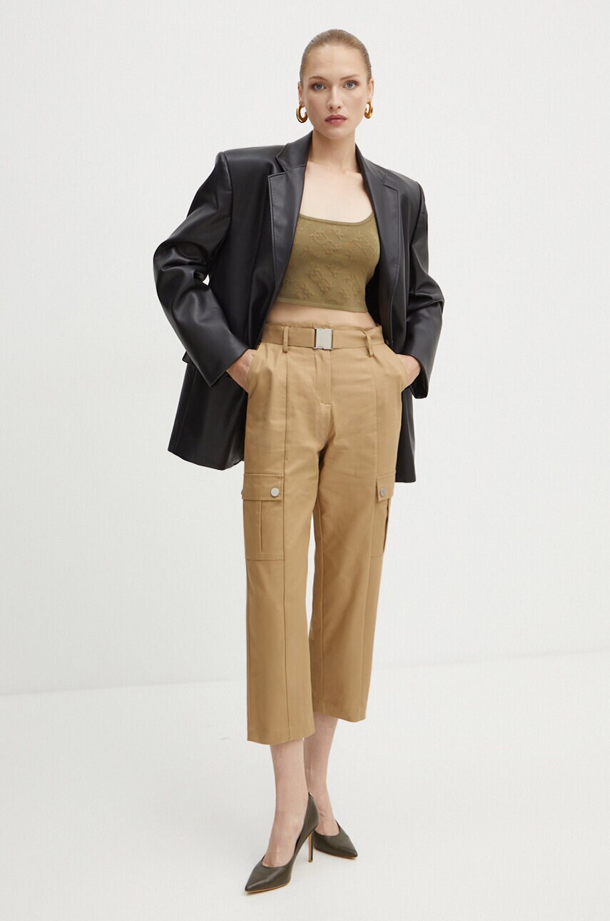 Топ Pinko жіночий колір зелений 103975 A21T