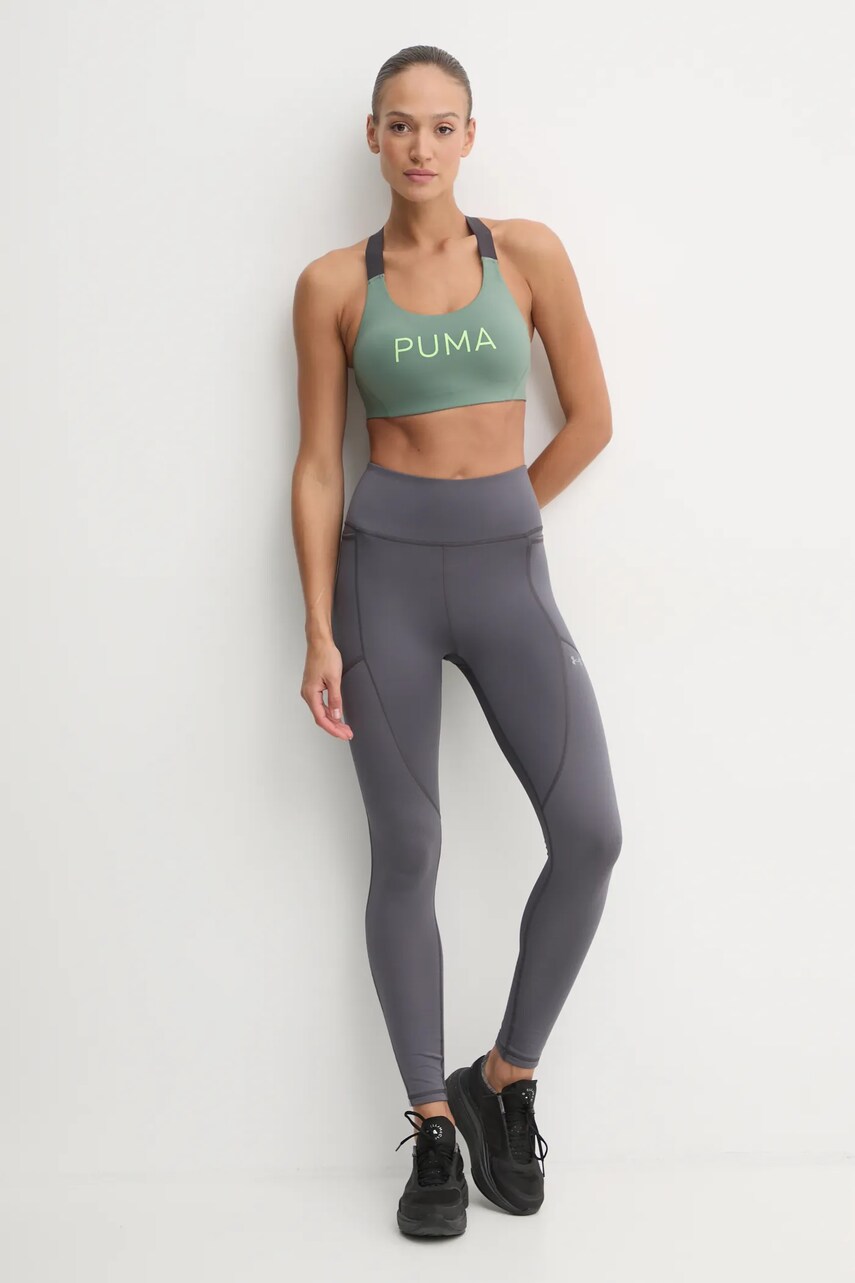 Спортивний бюстгальтер Puma 4KEEPS EVERSCULPT колір зелений 524785
