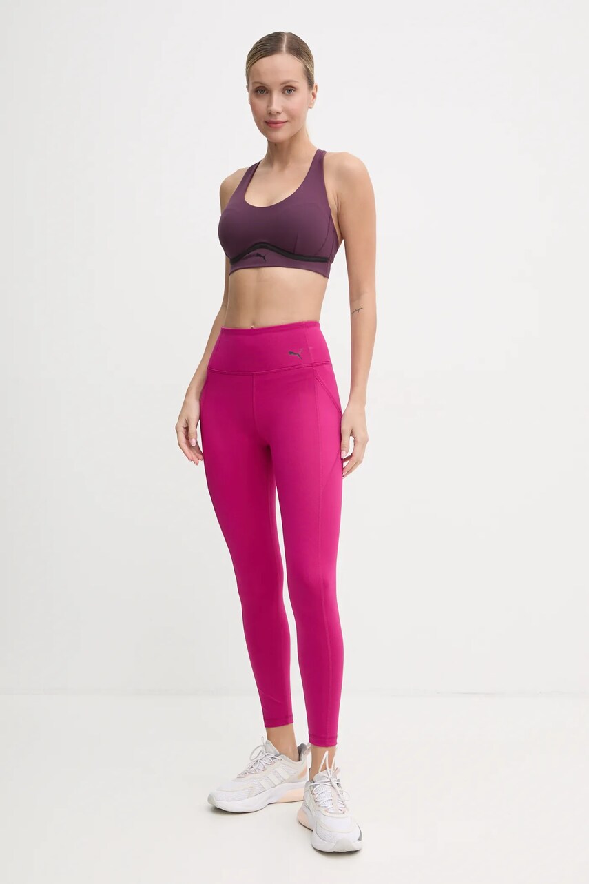 Спортивний бюстгальтер Puma 4Keeps Cloudspun колір фіолетовий 525809