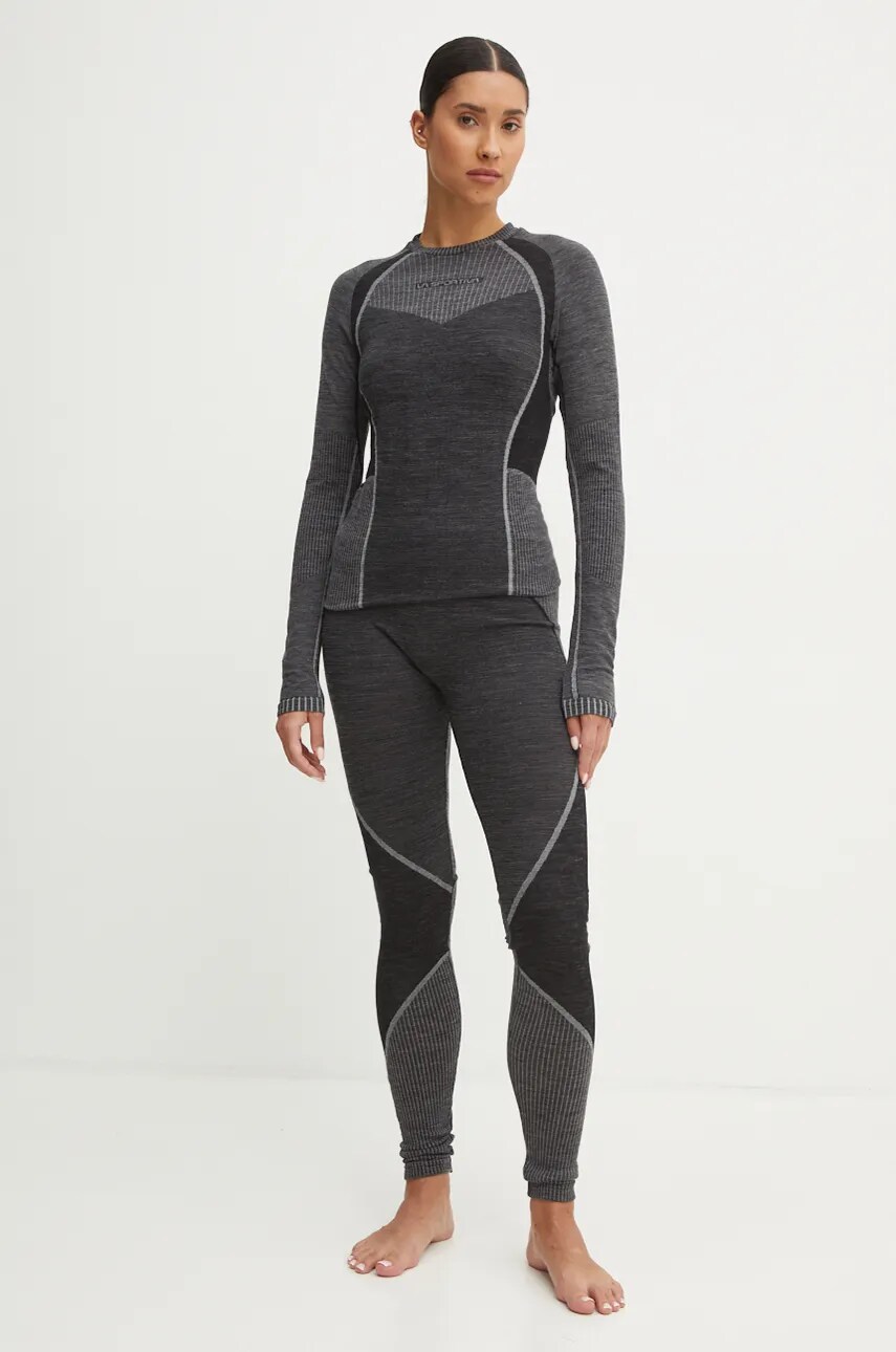 Функціональні легінси LA Sportiva Wool70 Tech колір сірий M60900907