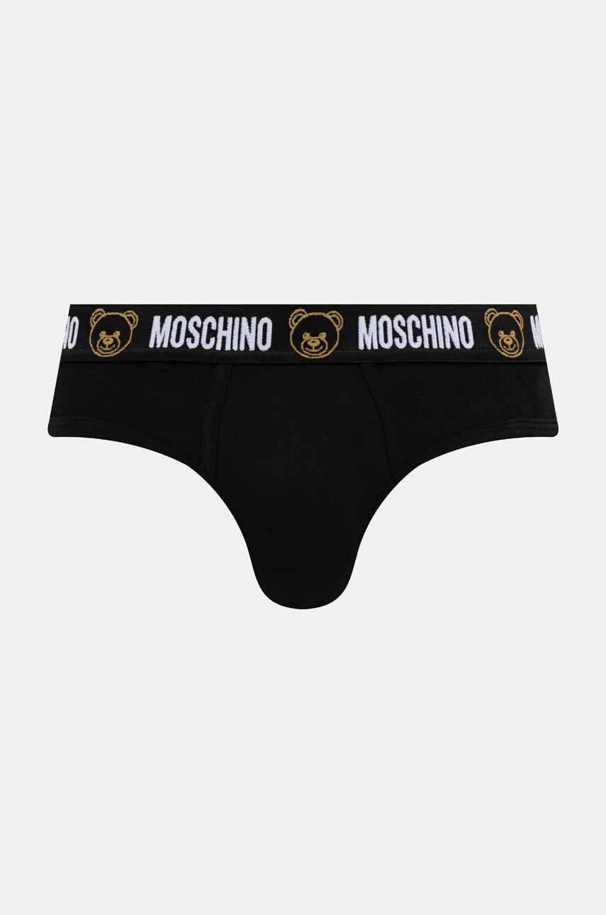 Сліпи Moschino Underwear 2-pack чоловічі колір чорний 13014406