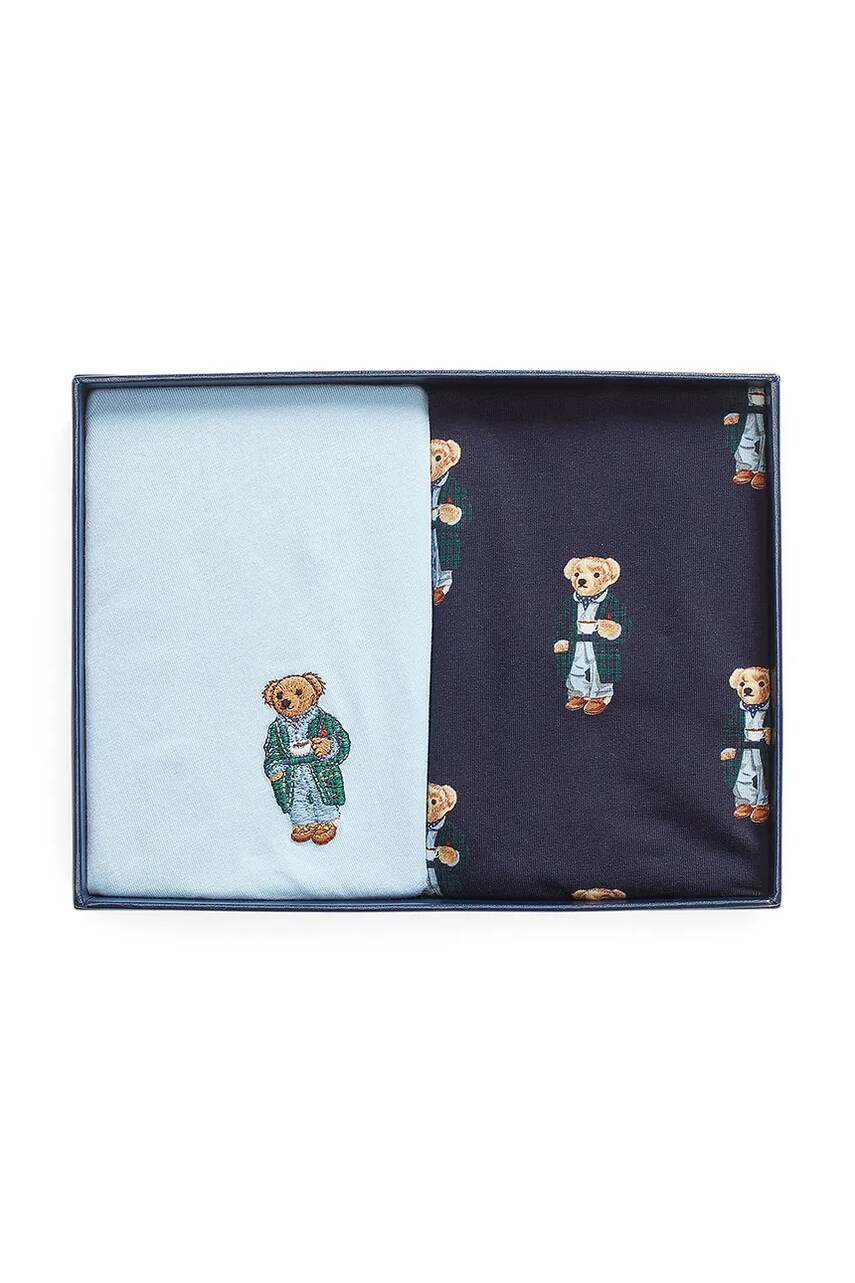 Бавовняні боксери Polo Ralph Lauren 2-pack колір зелений 714843425