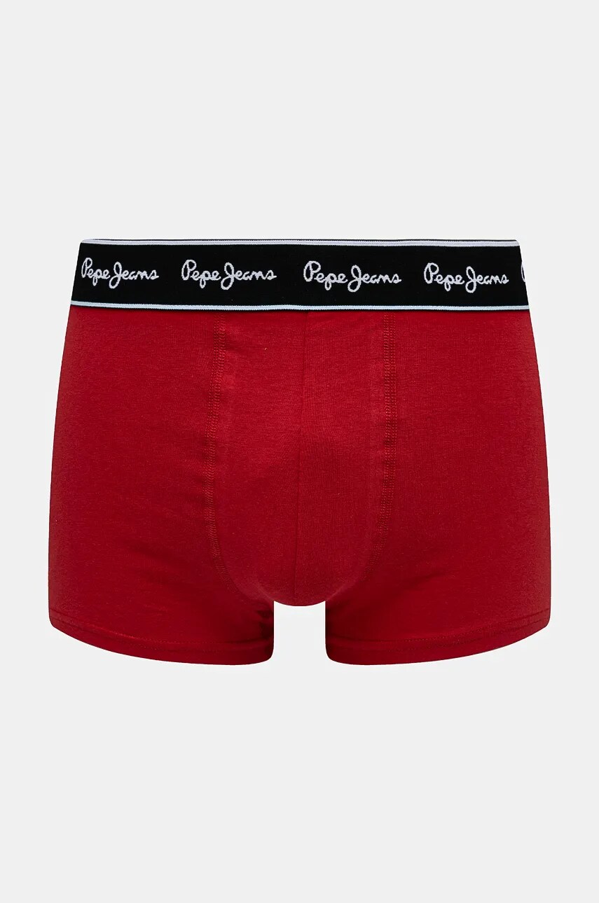 Боксери Pepe Jeans TARTAN 3-pack чоловічі колір сірий PMU11162