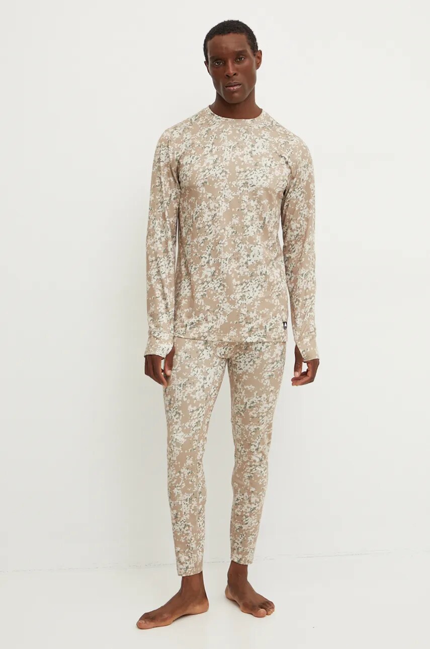 Функціональний лонгслів Burton Midweight Base Layer колір зелений 102571