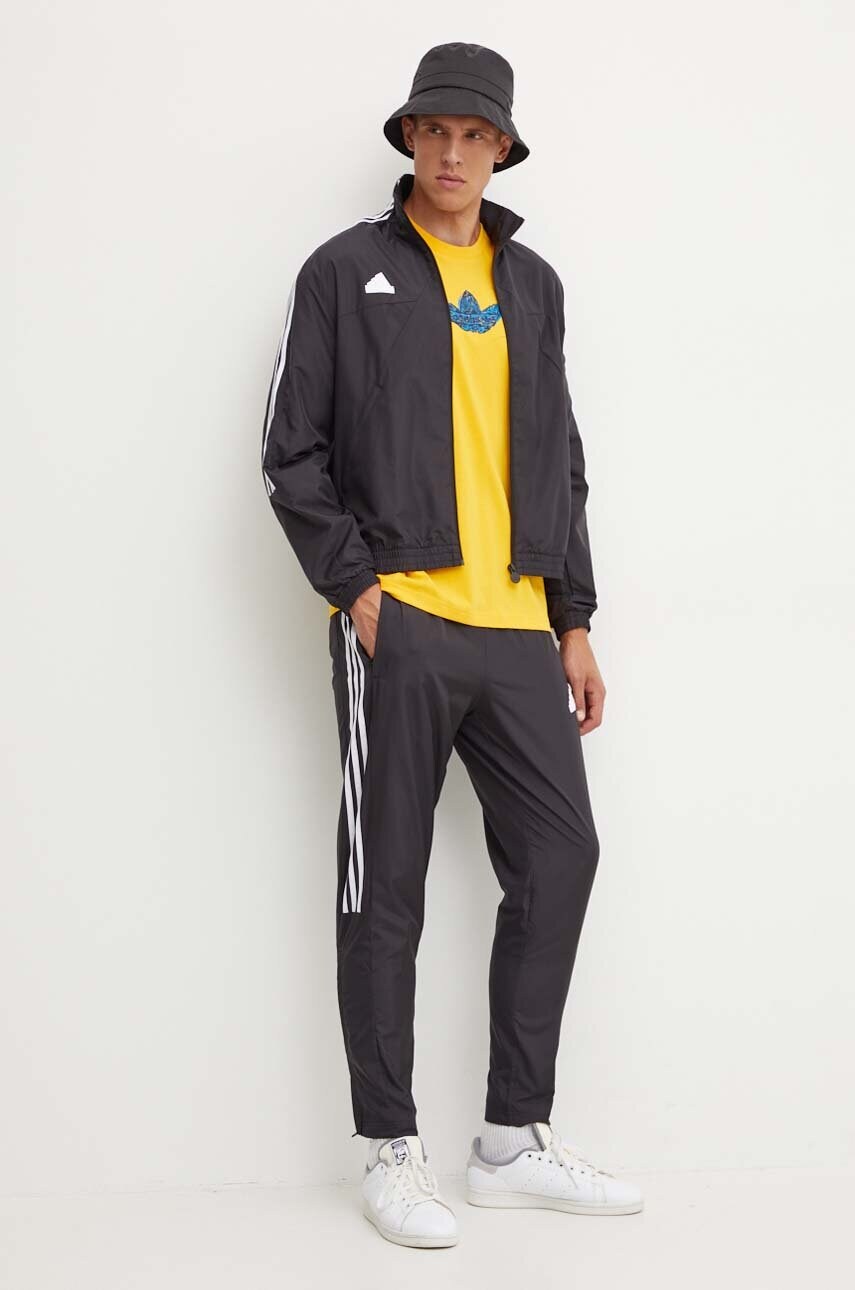 Спортивна куртка adidas Tiro колір чорний перехідна IX1349