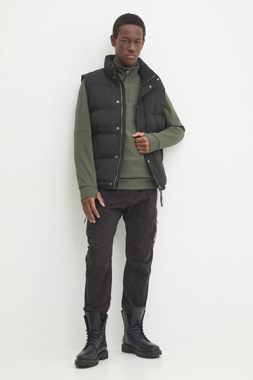 Кофта Superdry чоловіча колір зелений однотонна M2013961A-1IP