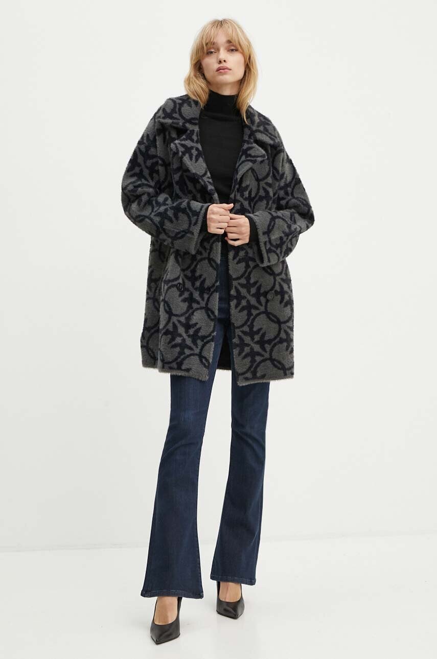 Светр Pinko жіночий колір чорний легкий гольф 103932 A189